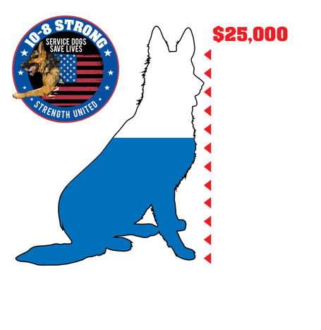 how much does a trained service dog cost